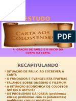 ESTUDO COLOSSENCES