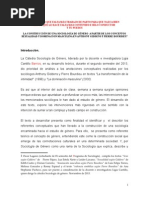 La Sociologia de Género a Partir de P. Borudieu y a. Gid Dens