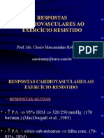 Respostas cardiovasculares ao exercício resistido