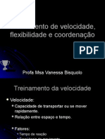 Msa Vanessa Bisquolo - Treinamento de Velocidade, Flexibilidade e Coordenação