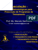 Ms Marcelo Sant'Anna - Metodologia e Programas de Treinamento