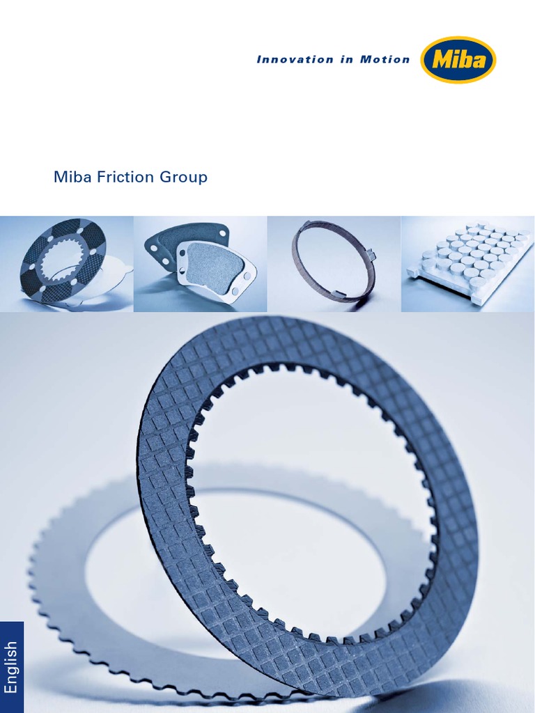 Miba Friction Parts | Download Free PDF | Manual Transmission | Sintering