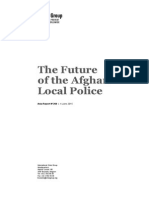 The Future of the Afghan Local Police