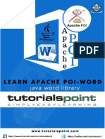 Apache Poi Word Tutorial