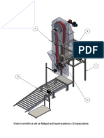 Concepto Máquina Dispensadora y Empacadora de Cacao