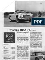 Autocar May 1965 - Triumph TR4A IRS