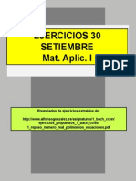 Ejercicios Semana Última Septiembre