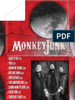 MonkeyJunk - Moon Turn Red [CD Liner Notes]