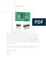 Arduino Hx711 Digital Scale