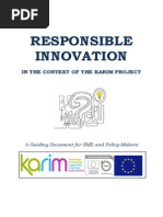 Responsible Innovation