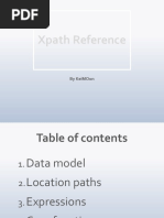 Xpath Reference