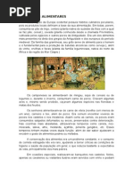 Os Hábitos Alimentares