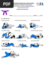 Exame Faixa Roxa Judo Edilson