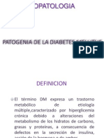 Patogenia de La Diabetes Mellitus
