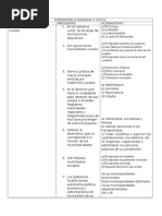 Formación Ciudadana y Cívica Balotas