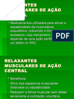 RELAXANTES+MUSCULARES+DE+AÇÃO+CENTRAL.ppt