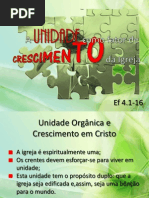 Unidade e Crescimento
