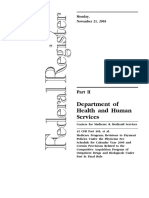 Rule: Medicare: Physician Fee Schedule (CY 2006) Payment Policies and Realtive Value Units