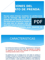 Diapositivas de La Prenda