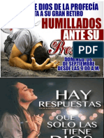 Retiro Humillados Ante Su Presencia