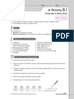 Activity: Acids and Alkalis