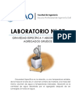 Lab07 - Gravedad Especifica y Absorción de Agregados Gruesos (UPAO) - TECNOCO