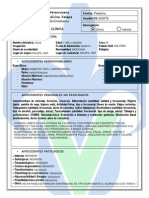 Historia clínica de paciente con enfermedad de Kawasaki