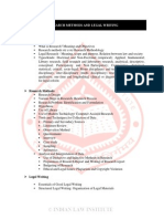 Research Methods and Legal Writing PDF