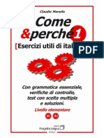 Come Perche1 - Il Condizionale Grammatica Ed Esercizi