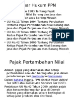 Perpajakan PPN PPNBM