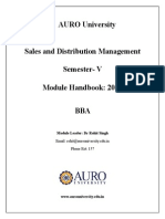 Sales+ +Distribution+Management+Module+Handbook+ 2