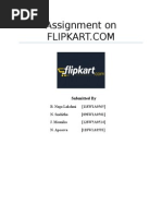 Assignment On Flipkart