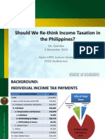 Prof. Stella Quimbo's Should We Rethink Income Taxation in the Philippines?