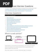 Web Services Interview Questions