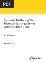 NetBackup7.6 AdminGuide MSExchg Win