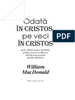 Odata in Cristos Pe Veci in Cristos PDF