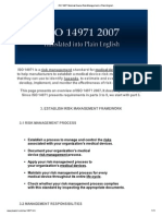 Risk Management ISO 14971 - 2007 PDF