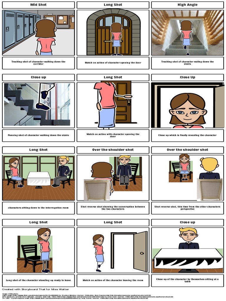 Storyboard Techniques for Film Scenes | PDF | Philosophy | Young Adult
