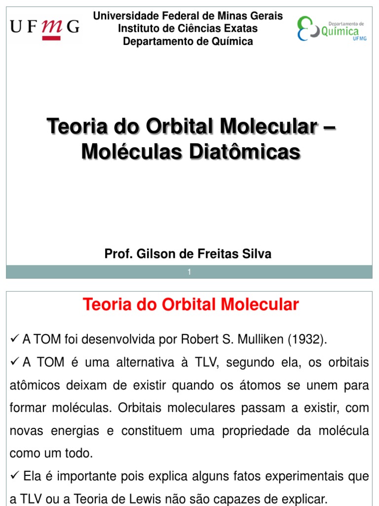 Teoria Do Orbital Molecular