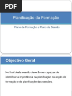 Plano de Formação