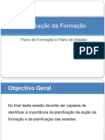 Plano de Formação