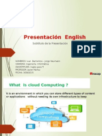 Presentation English