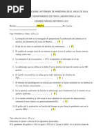 Pauta Examen FS-100