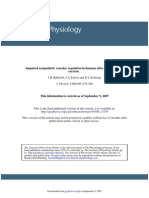 Exercise. Impaired Sympathetic Vascular Regulation in Humans After Acute Dynamic