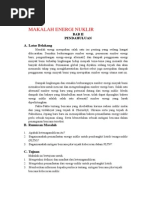 Download Makalah Energi Nuklir by Achmad Sukamdani SN283213769 doc pdf