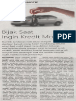 Bijak Saat Ingin Kredit Mobil