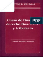 50090118 Villegas Hector Curso de Finanzas Derecho Financiero y Rio