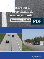 Guide Sur La Rétroréflexion Du Marquage Routier