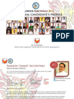 Senatoriables' Profiles PDF