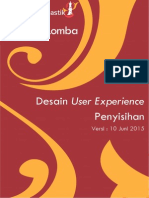 Panduan Penyisihan Desain User Experience GEMASTIK 8